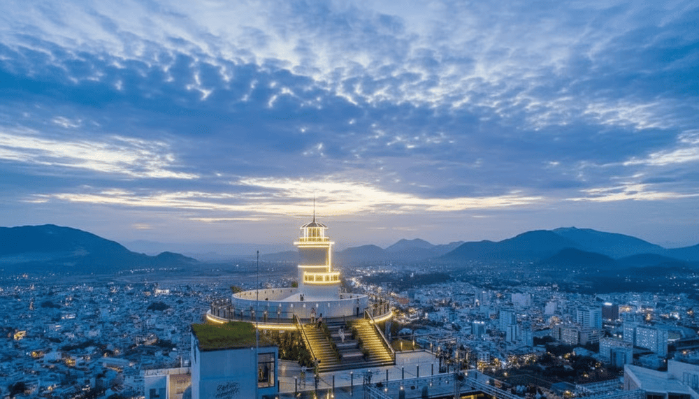 Skylight Nha Trang offers a world-class nightlife experience with stunning panoramic views of the entire city